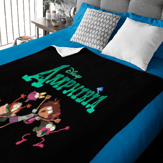 Disney Channel Amphibia Baby Blankets