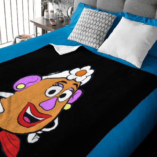 Disney Pixar Toy Story Mrs. Potato Head Big Portrait Baby Blankets