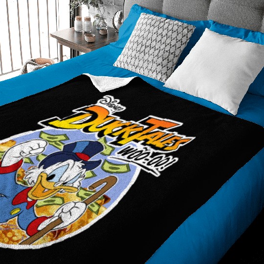 Disney DuckTales Classic Uncle Scrooge Woooo Baby Blankets