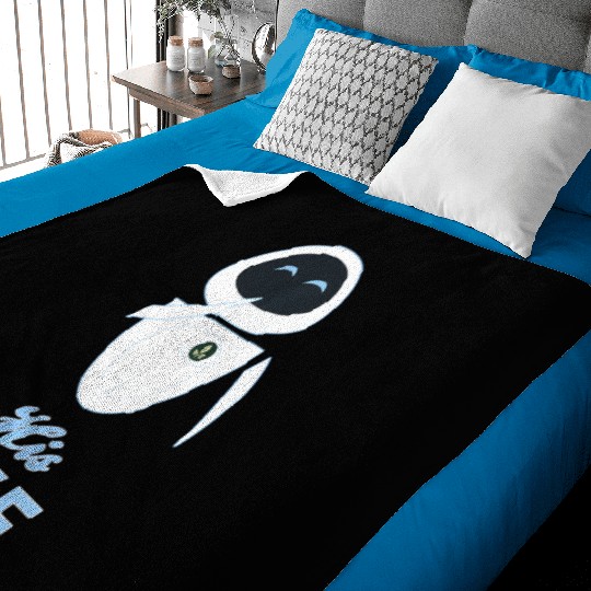 Disney Pixar Wall-E His Eve Couples Baby Blankets