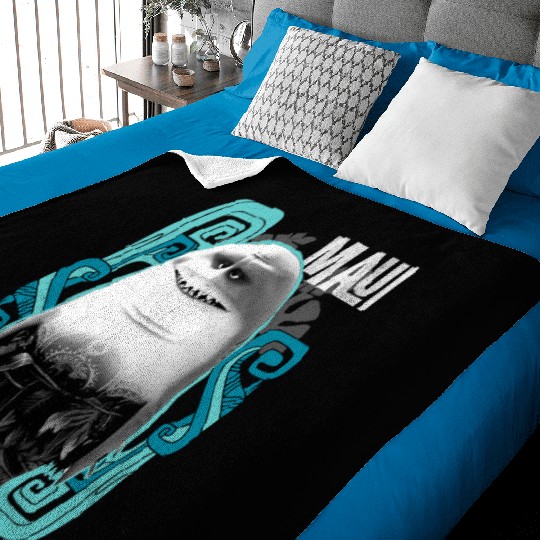 Disney Moana Maui Half Shark Baby Blankets