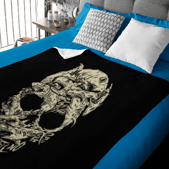 Disney Pirates Shark Skull Baby Blankets