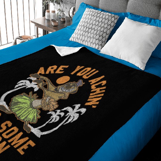Disney The Lion King Timon Achin39; For Some Bacon Baby Blankets