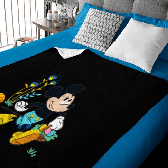 Disney Mickey Mouse Easter Egg Hunt Baby Blankets