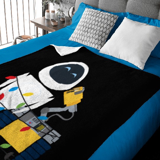 Disney Pixar Wall-E Eve Christmas Light Wrap Baby Blankets
