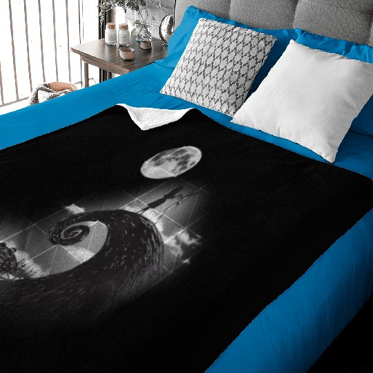 Disney Nightmare Before Christmas Jack And Sally Baby Blankets