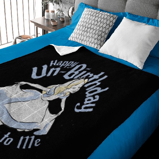 Disney Alice In Wonderland Alice Happy Un-Birthday To Me Baby Blankets