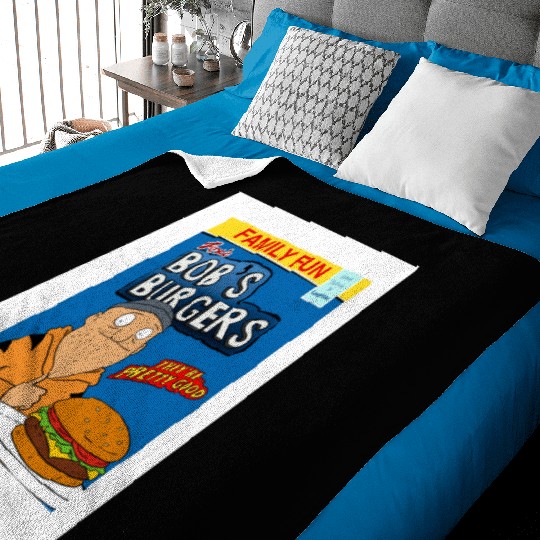 Bobs Burgers cereal Baby Blankets