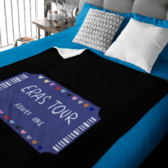 Eras tour blue Baby Blankets