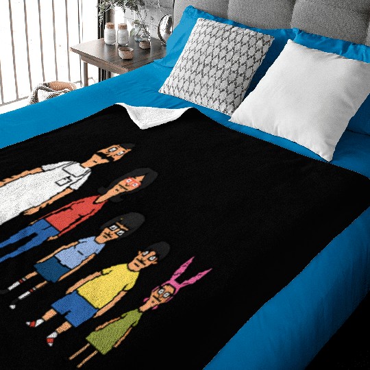 Bob'S Burgers 8 Bit Baby Blankets