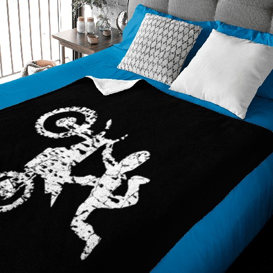 Freestyle Dirt Bike Baby Blankets