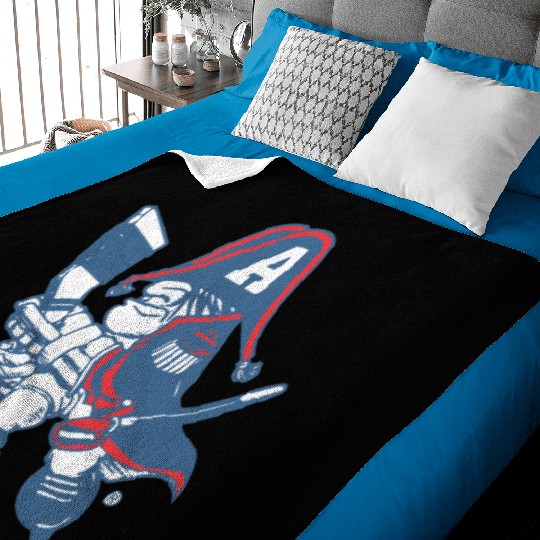 Milwaukee admiral cartoon Baby Blankets
