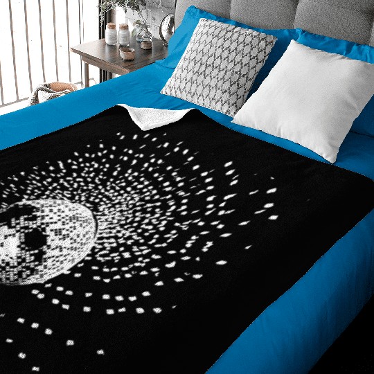 Disco ball Baby Blankets
