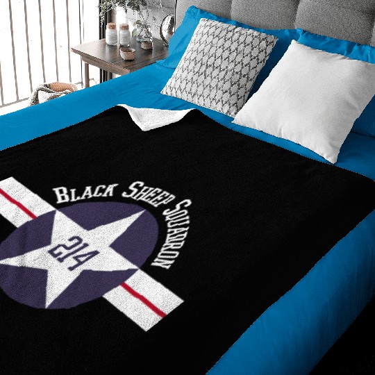 Black Sheep Squadron Baby Blankets