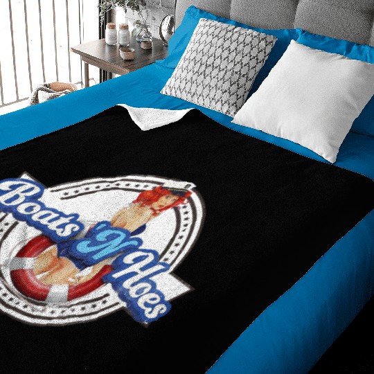BOATS 'N HOES STEP BROTHERS SEXY LOGO Baby Blankets