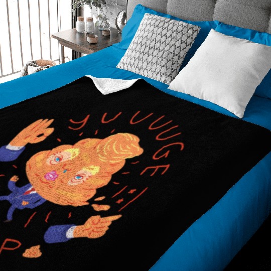 Yuge Trump Baby Blankets