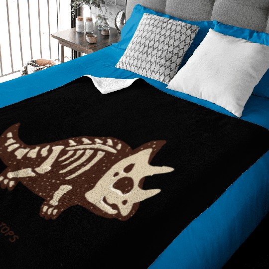 Triceratops Baby Blankets