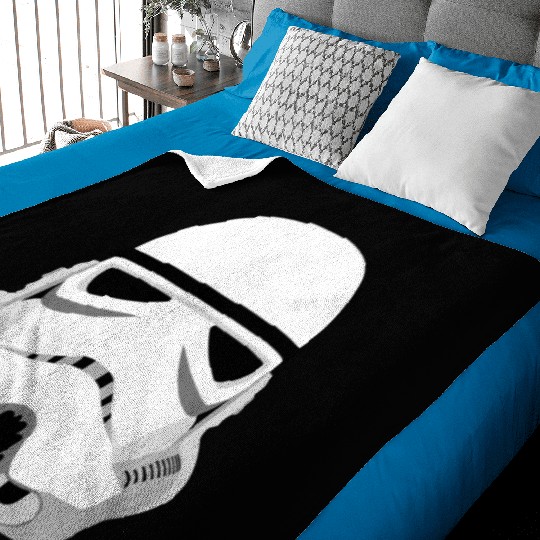 Stormtrooper Helmet Baby Blankets