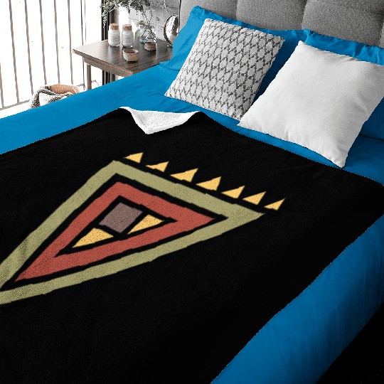 Native American Symbol Baby Blankets