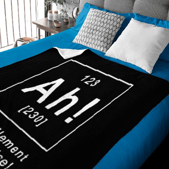 Science Funny Chemistry Periodic Table Baby Blankets