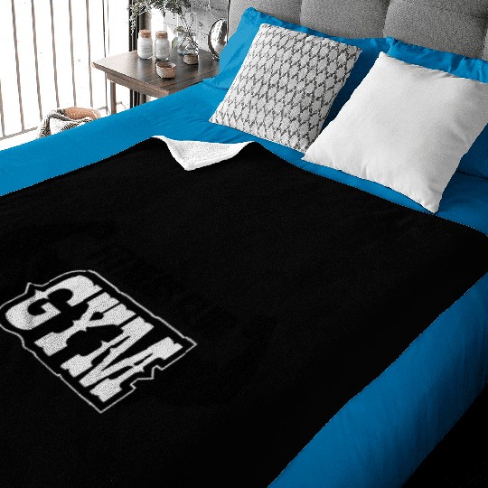 gym logo Baby Blankets