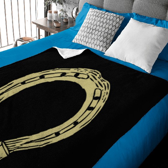 Horseshoe Baby Blankets