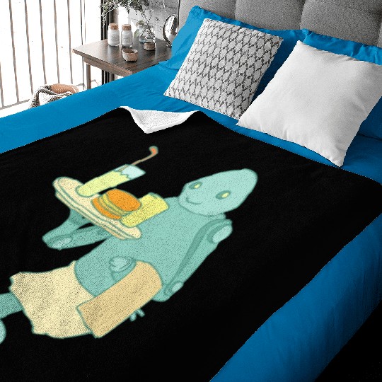 19 robot 26 png vectorstock 4842445 Baby Blankets