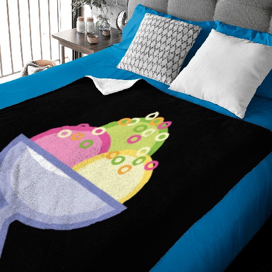 Ice Cream Sundae Baby Blankets
