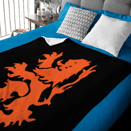 Dutch Lion Rampant Baby Blankets