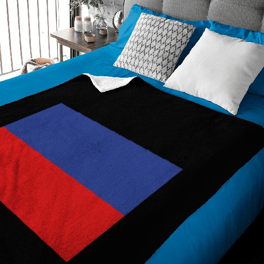 National Flag Of Haiti Baby Blankets
