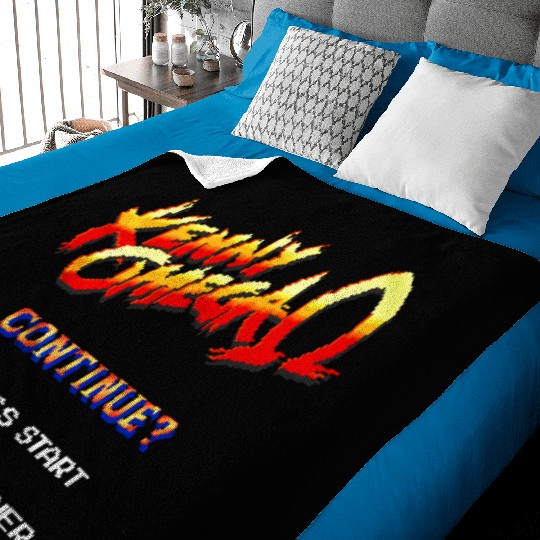 kenny omega game 8 bit Baby Blankets