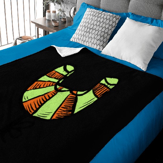 Croissant "Y" Baby Blankets