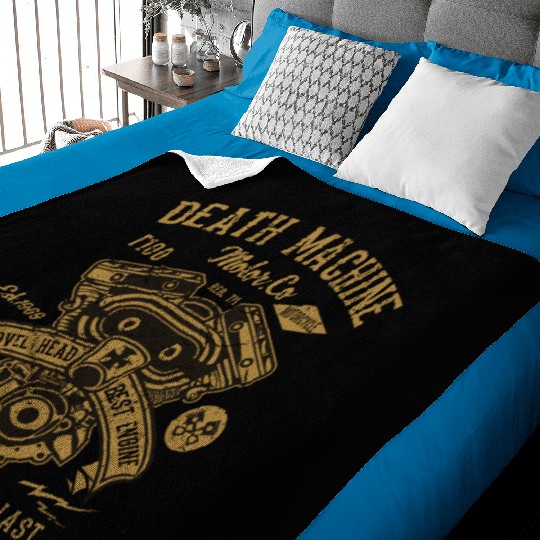 Death Machine Baby Blankets
