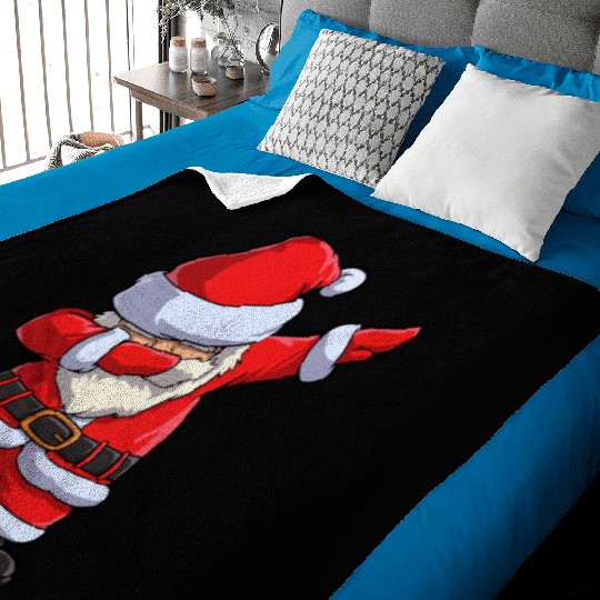 Dabbing santa claus Baby Blankets