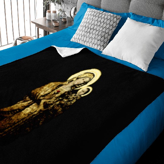 Our Virgin Mother (and Son) Baby Blankets
