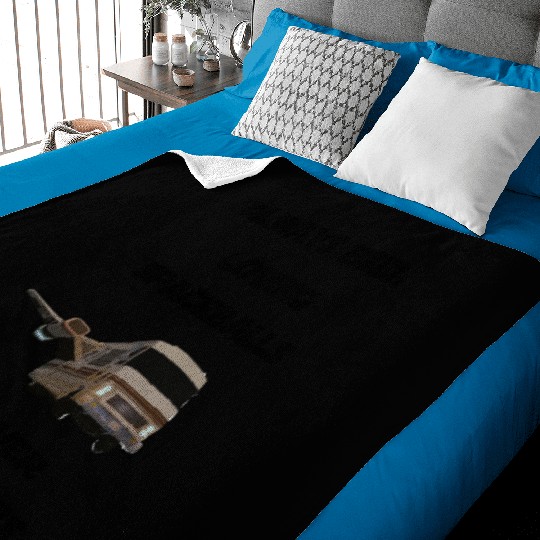 spaceballs over starwars Baby Blankets