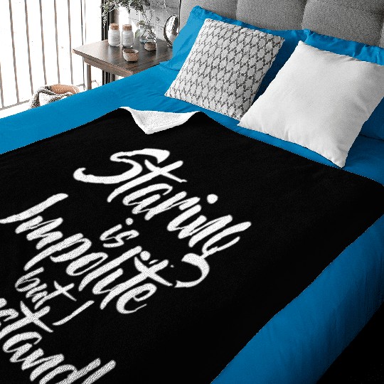 Funny Gym Workout Fitness Baby Blankets