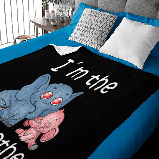 I'm the Big Brother Baby Blankets
