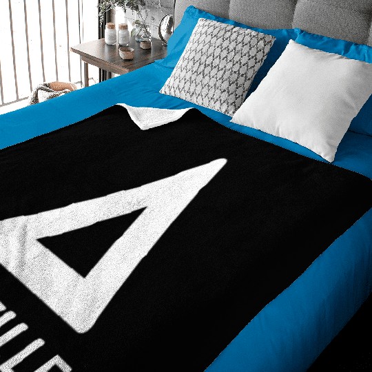 Bastille Rock Band Triangle Logo Baby Blankets