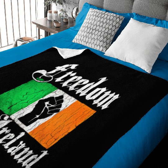 freedom for ireland Baby Blankets