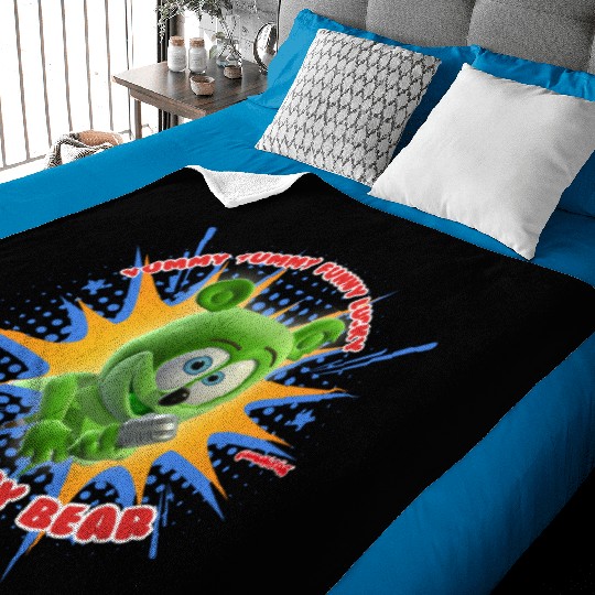 Funny Lucky Gummy Bear Baby Blankets