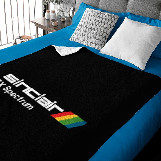 Sinclair Zx Spectrum Mens Retro 80 s Video Game T Baby Blankets
