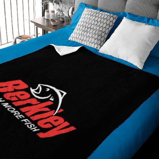 BERKLEY Fishing Logo Spinners Crankbaits LOVER FIS Baby Blankets