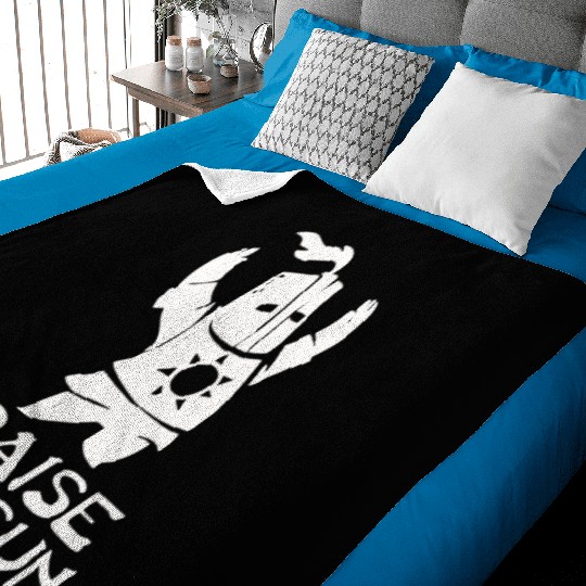 PRAISE THE SUN Baby Blankets