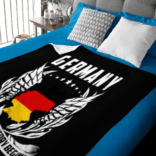 Germany - Germany is where my story begins Baby Blankets
