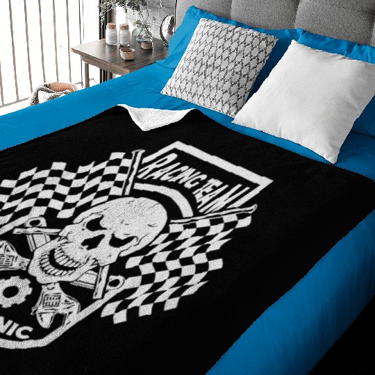 racing team mechanic Baby Blankets
