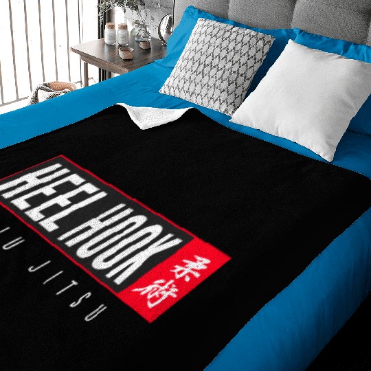 Jiu Jitsu Black Belt Heel Hook Light Gift Martial Arts BJJ Baby Blankets