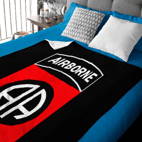 82ND AIRBORNE us army airborne ranger Baby Blankets