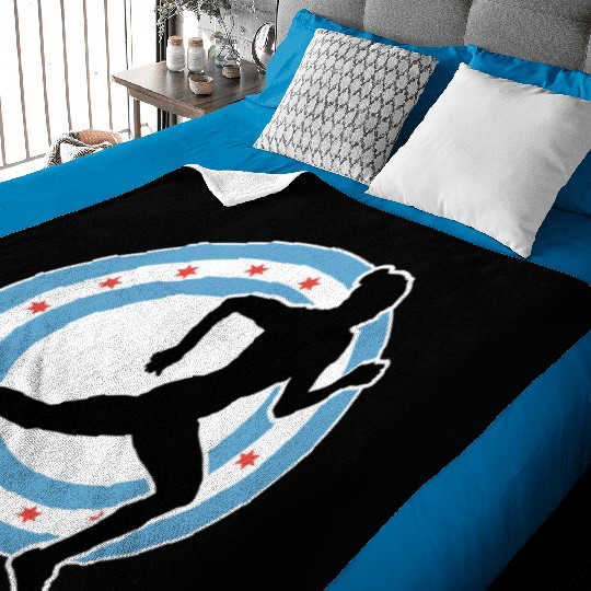 CHICAGO MARATHON 7 Baby Blankets