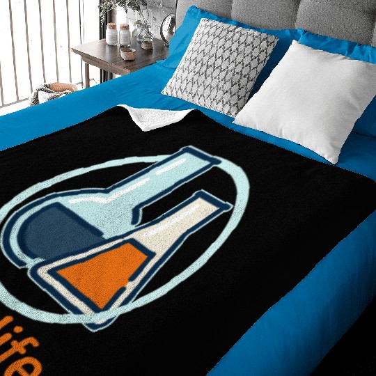 Laboratory Chemistry Chemist Science Gift Baby Blankets